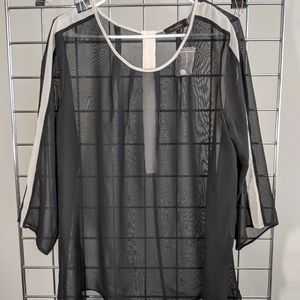 NWT The Limited Black & White Blouse